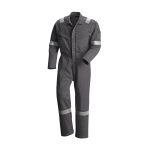 RW COTTON COVERALL STRIPING GRAPHITE GRAY