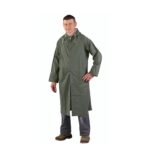 DOUBLE PVC RAINCOAT GREEN