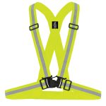 ELASTIC TRAFFIC SAFETY STRAP YELLOW/GREEN